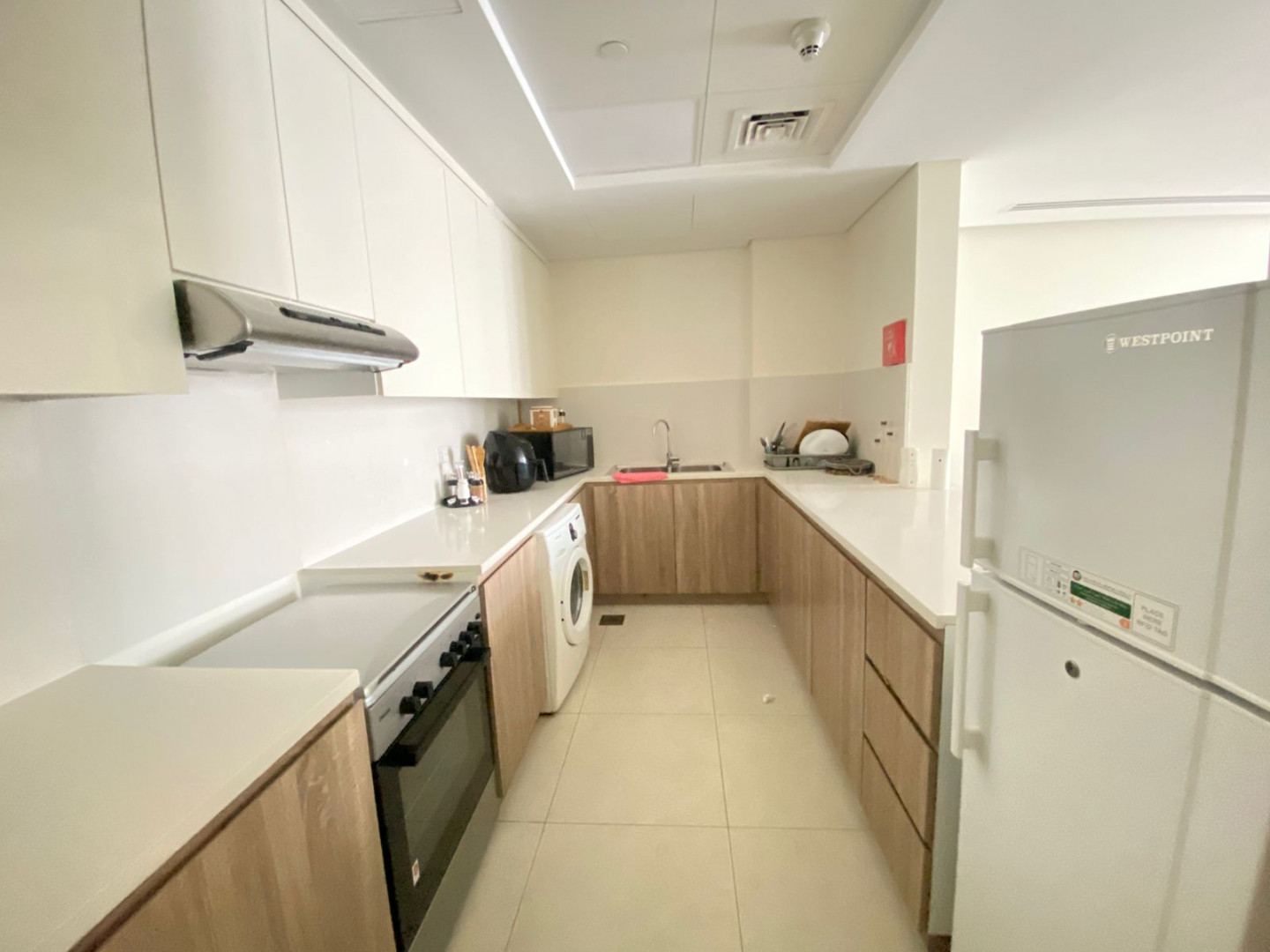 One bedroom and living room, fully furnished, including bills and services.