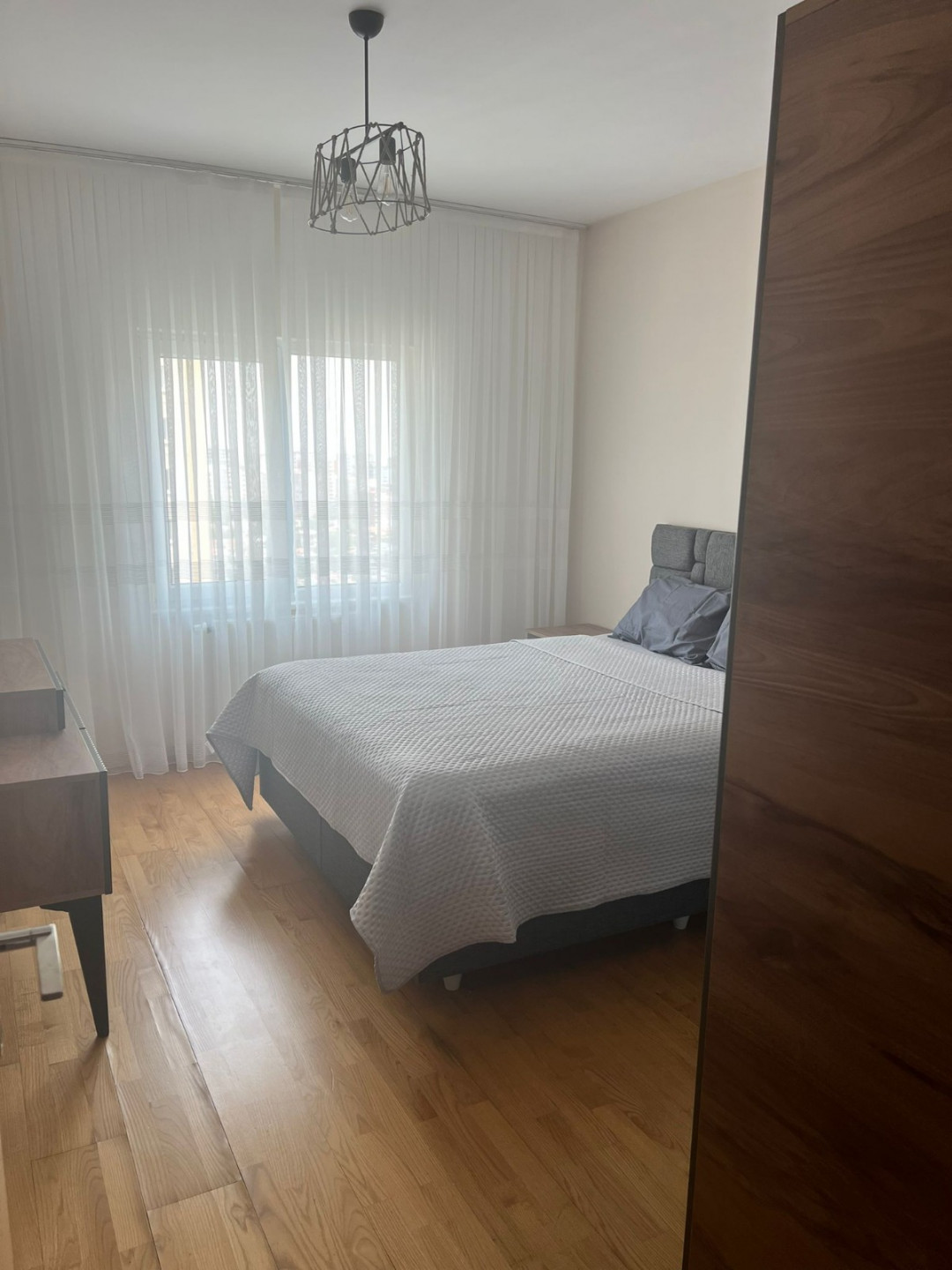 Furnished room and living room