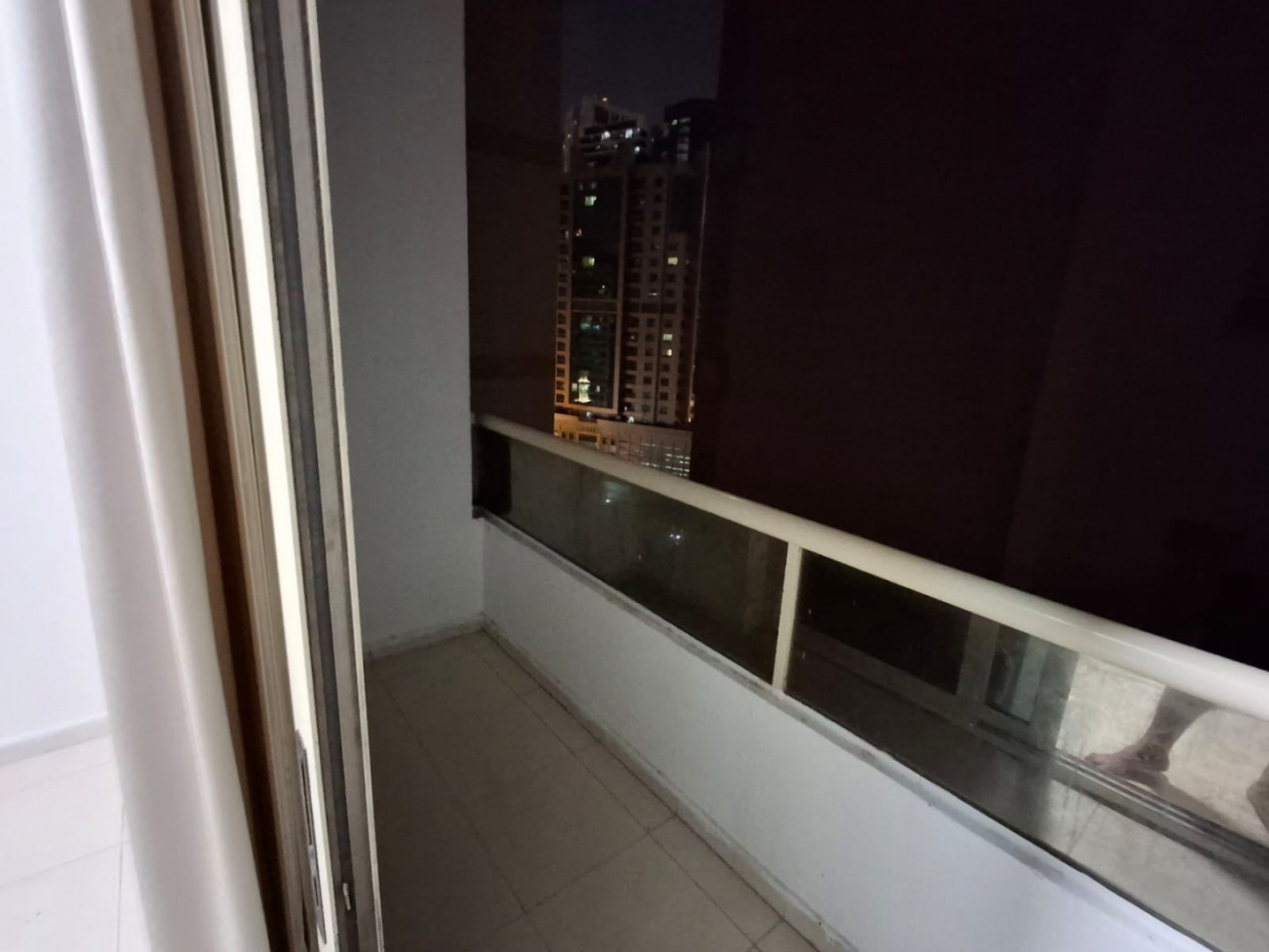 One bedroom and living room furnished with clean furniture and two bathrooms