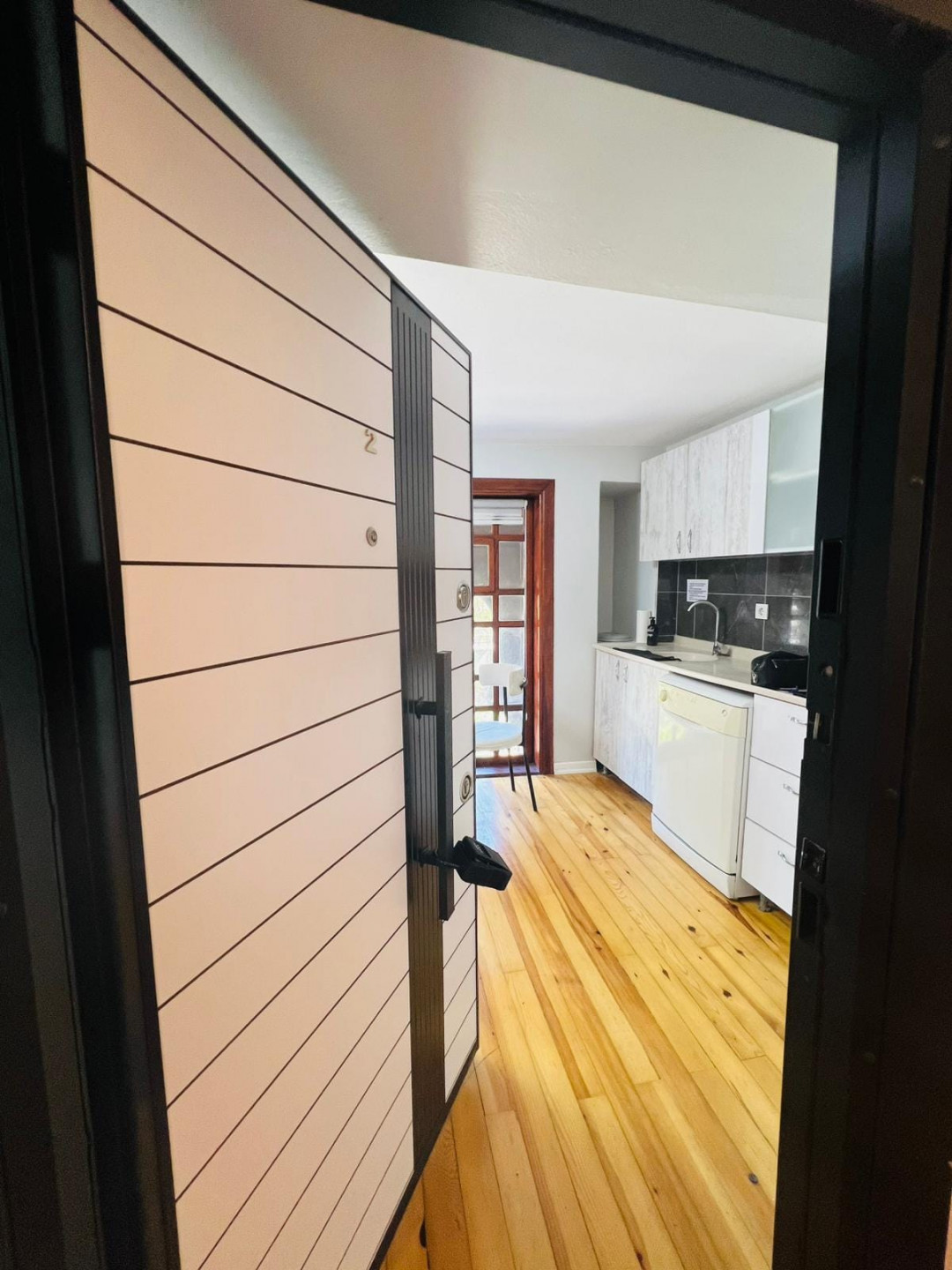 Furnished one bedroom and living room, first floor