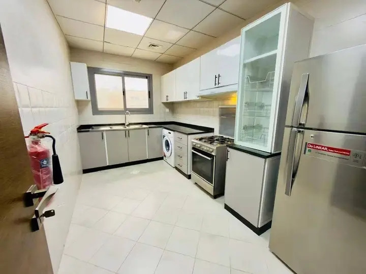 Furnished room and living room