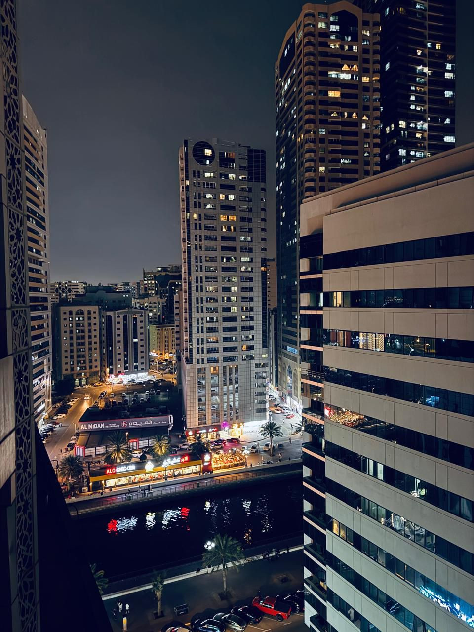 One bedroom and a spacious living room in Al Qasba