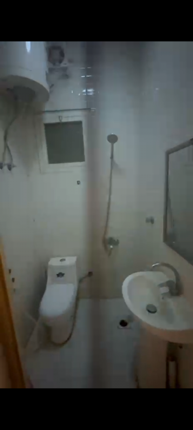 One bedroom, living room, kitchen, and bathroom