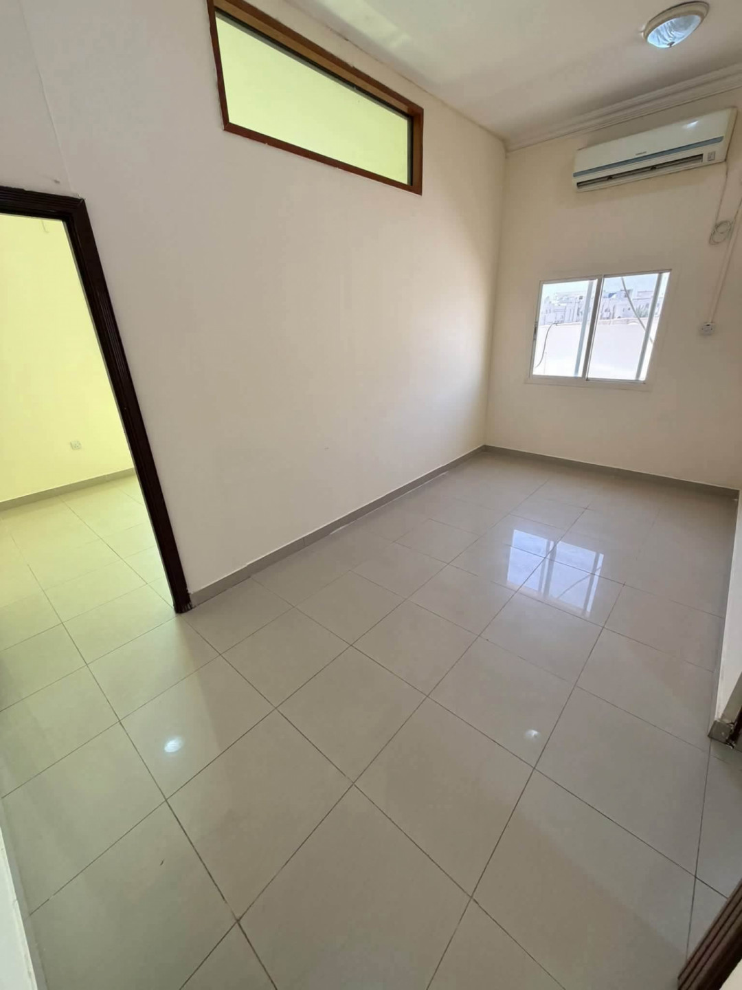 One bedroom and living room, first floor