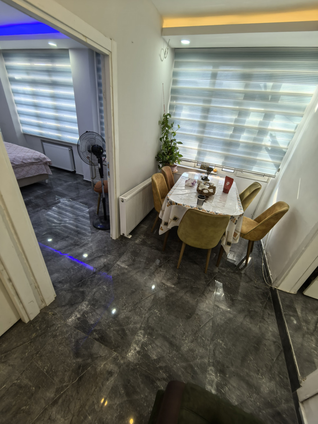 Luxury bedroom and living room for tourist rental