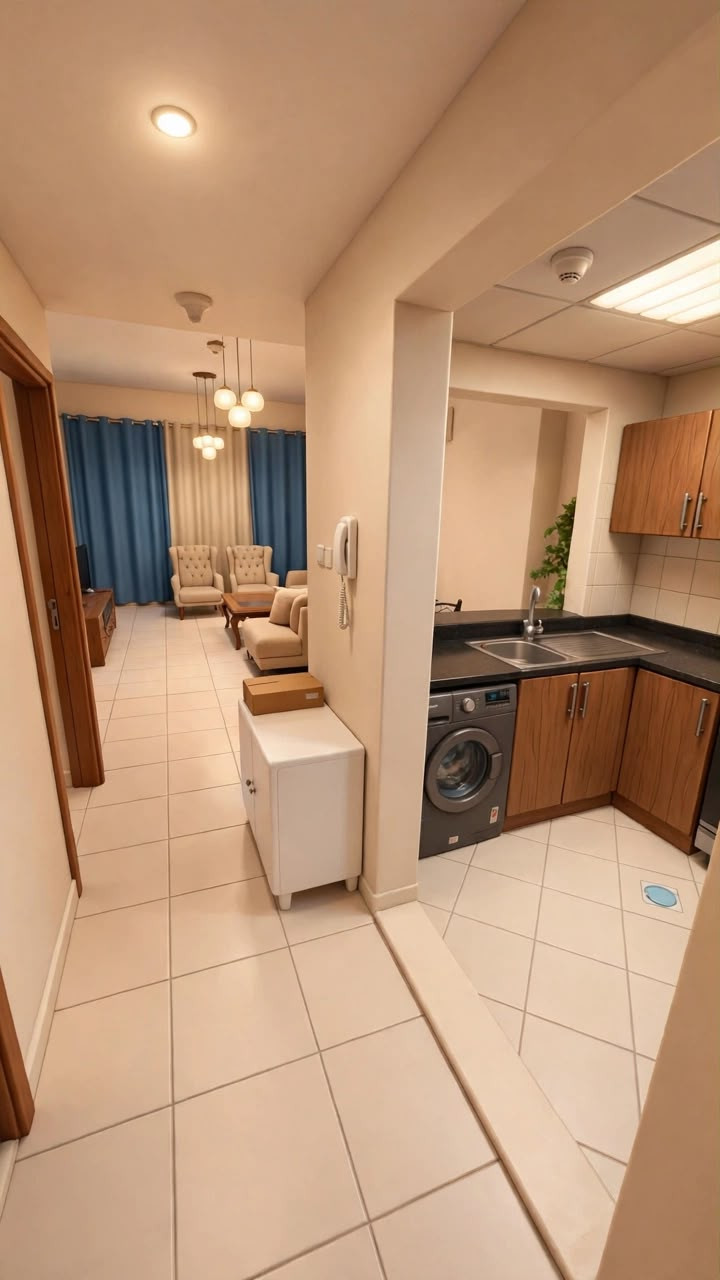 One bedroom and living room, super deluxe furnishings