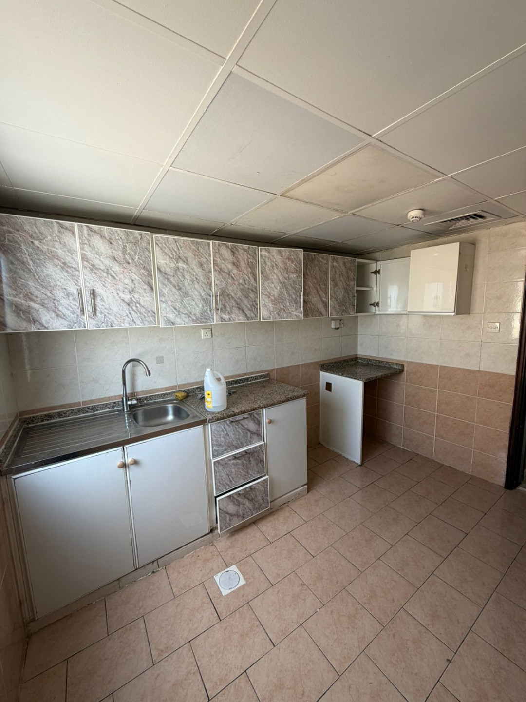 One bedroom and living room for annual rent