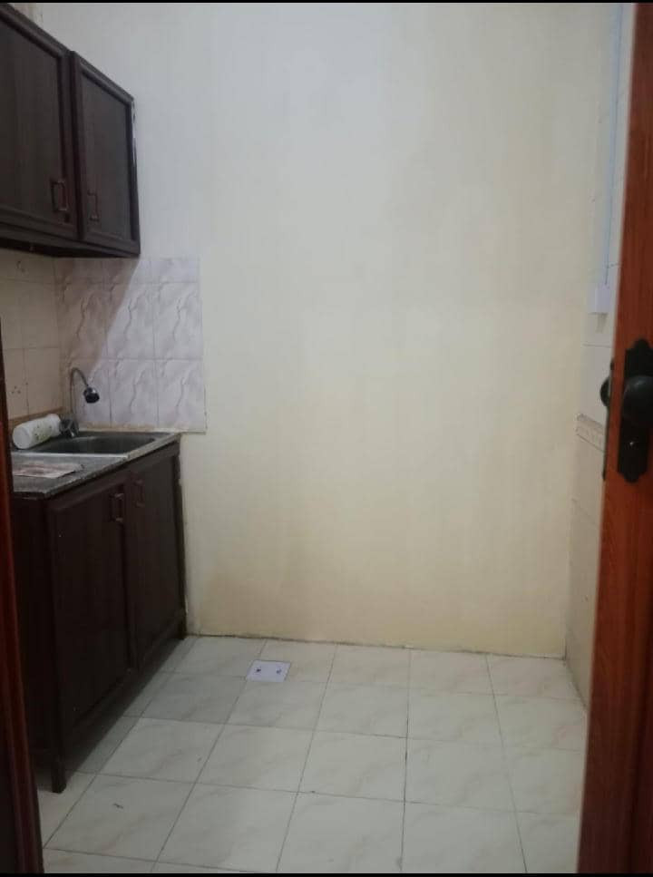 Two large rooms with a kitchen and bathroom