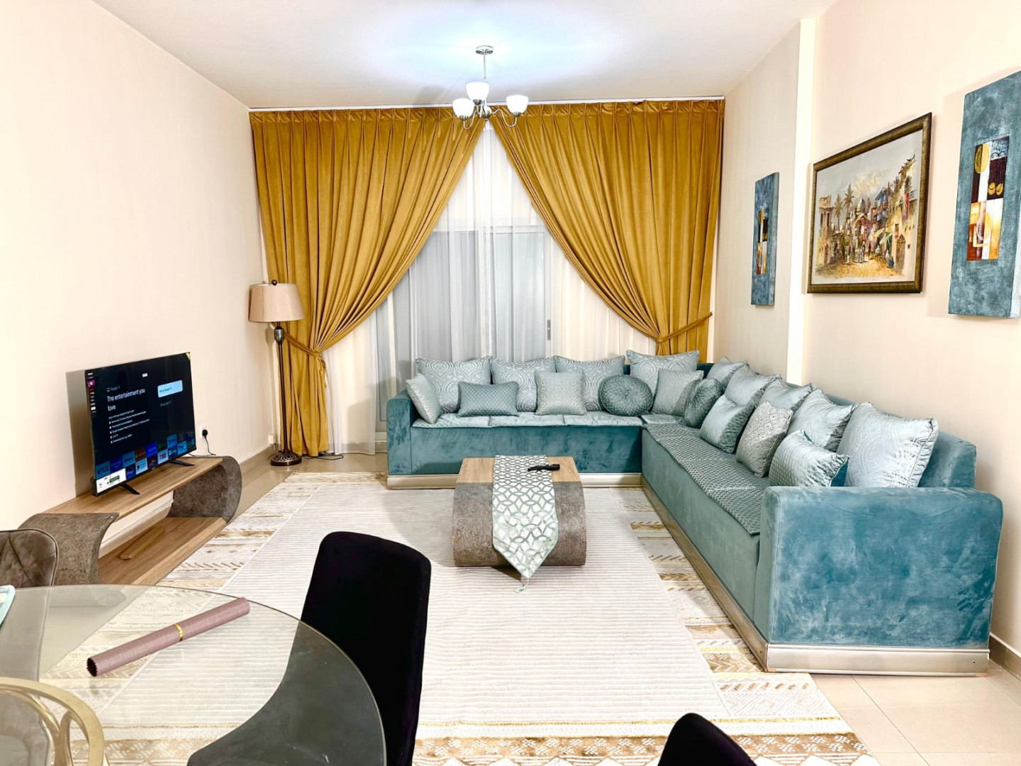 Two rooms and a hall in Al Qasimia