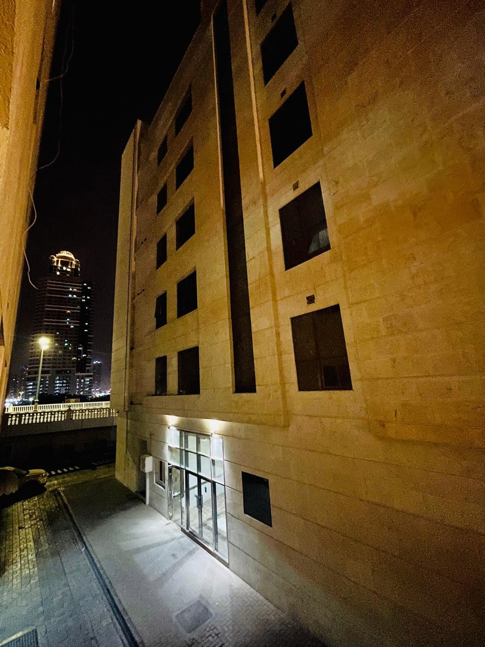 Two bedrooms and a living room with a balcony in Al Qasba
