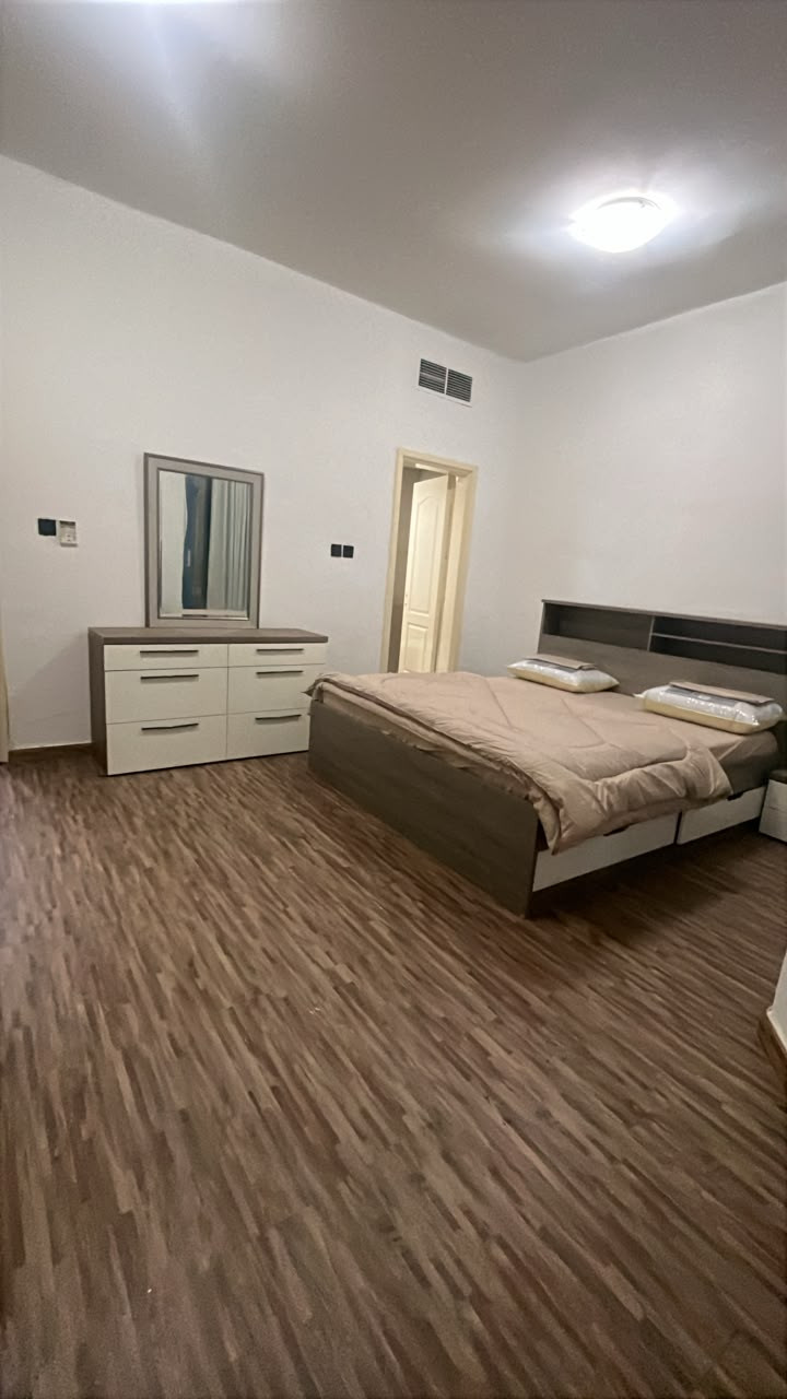 Two bedrooms and a living room, first occupancy