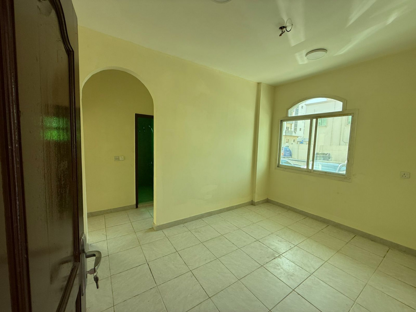 Two bedrooms, a living room with a balcony, and two bathrooms in Al-Nuaimiya 2