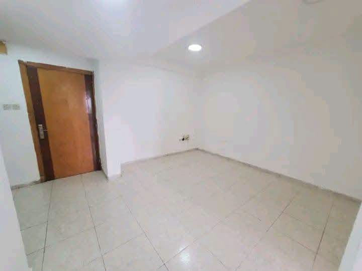 Two bedrooms and a living room, unfurnished