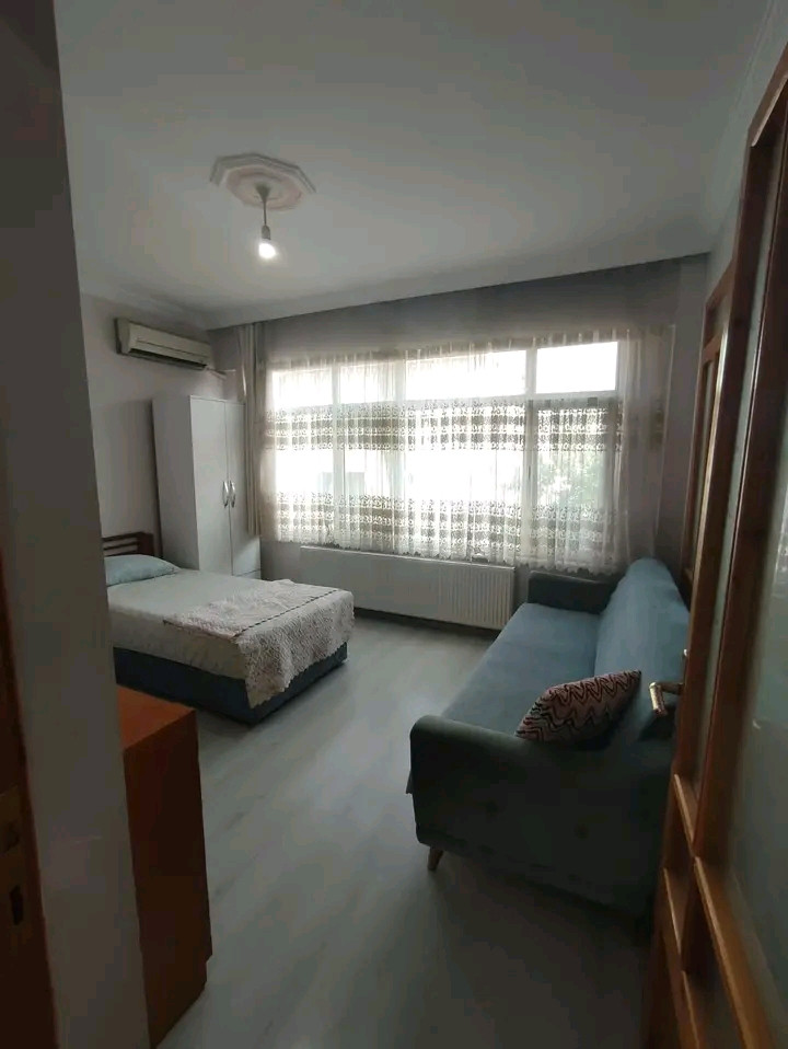 Two fully furnished and air-conditioned bedrooms and a living room