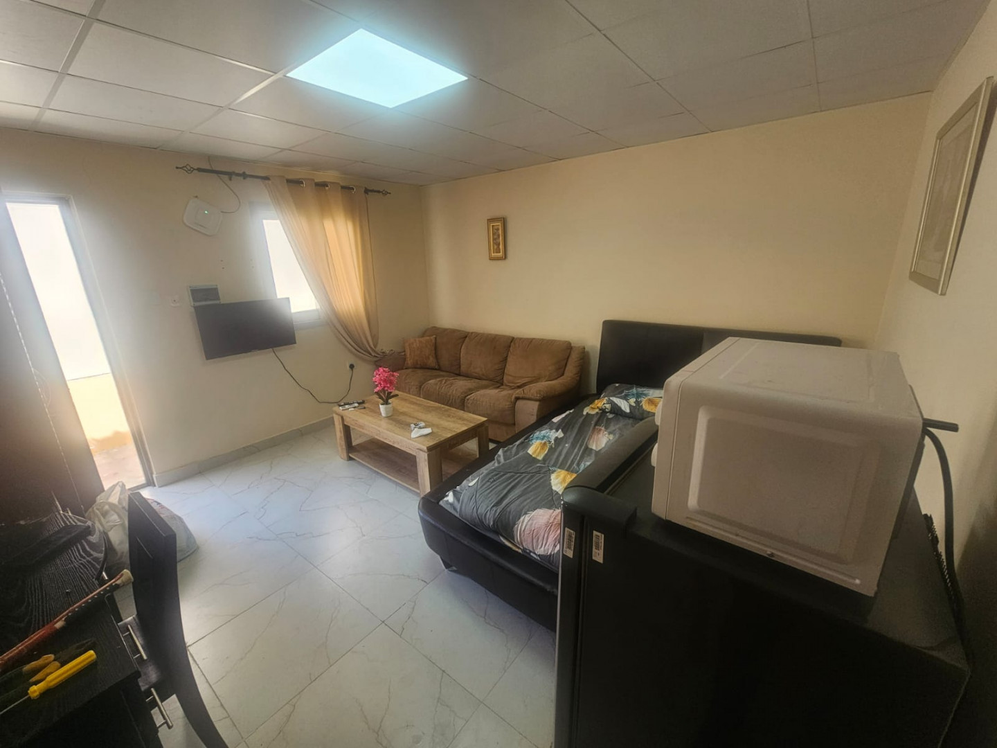 Clean furnished studio apartment for rent in Al Muwaihat 3