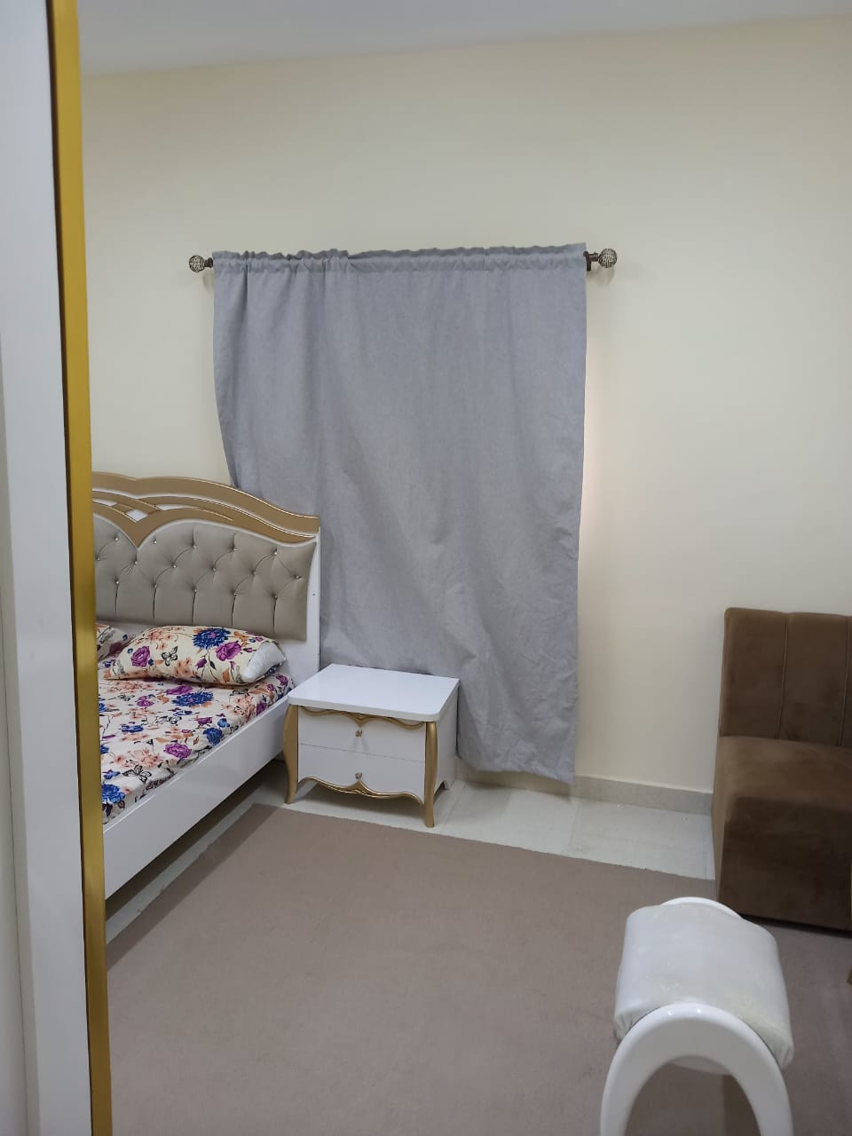 One bedroom and living room for rent, second occupant, Al Rawda