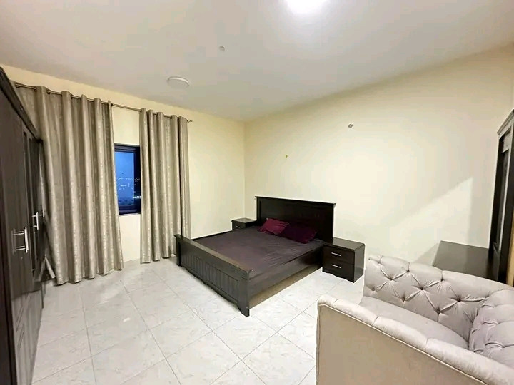 With balcony Al Naeemiyah One bedroom and living room apartment
