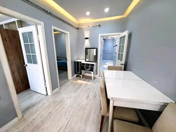 Furnished two-bedroom apartment with a living room, annual rent