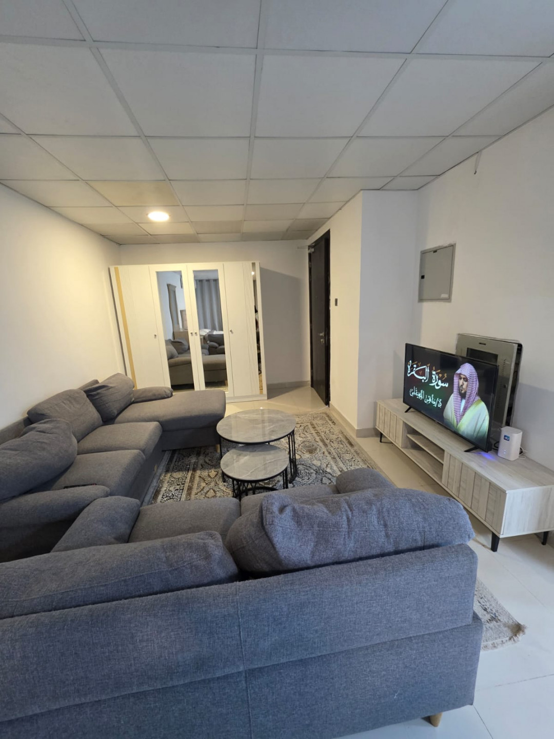 Large space, high-quality and clean furnishings