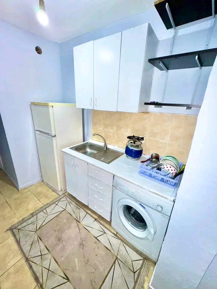Furnished studio apartment (0+1) available on the 0th floor