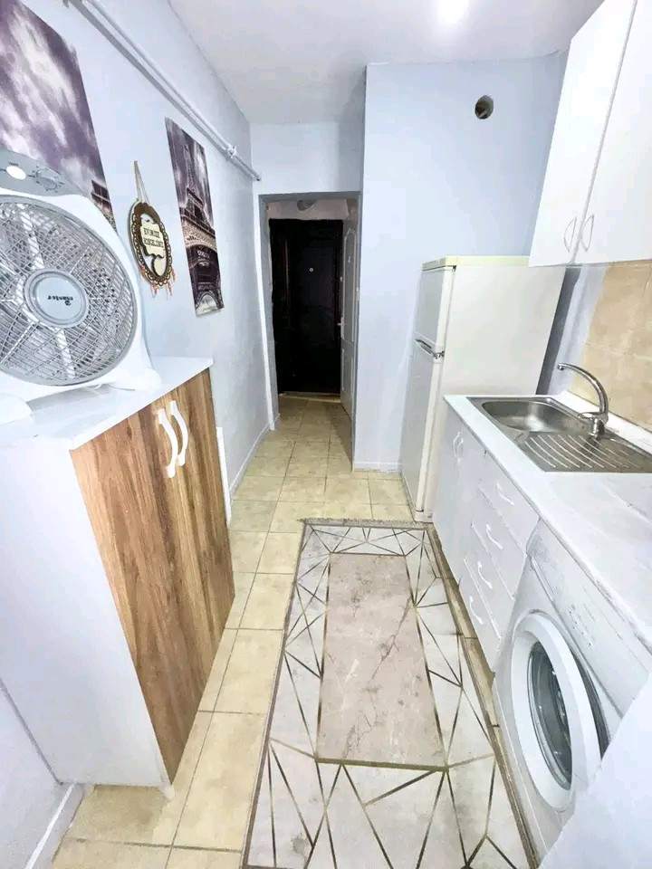 Furnished studio apartment (0+1) available on the 0th floor