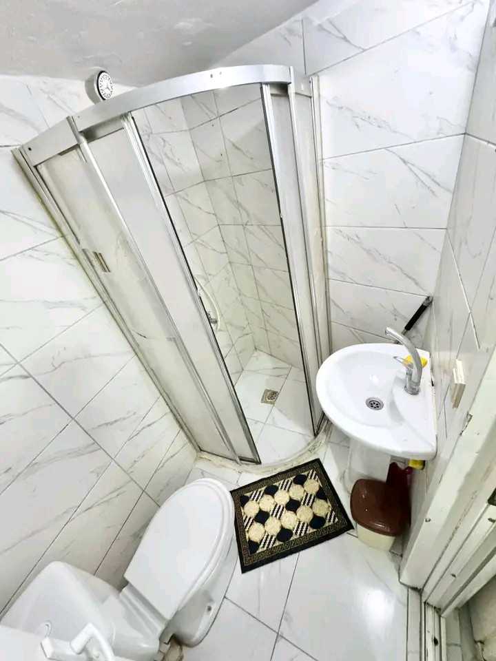 A furnished 1+1 apartment (one bedroom and living room) is available.