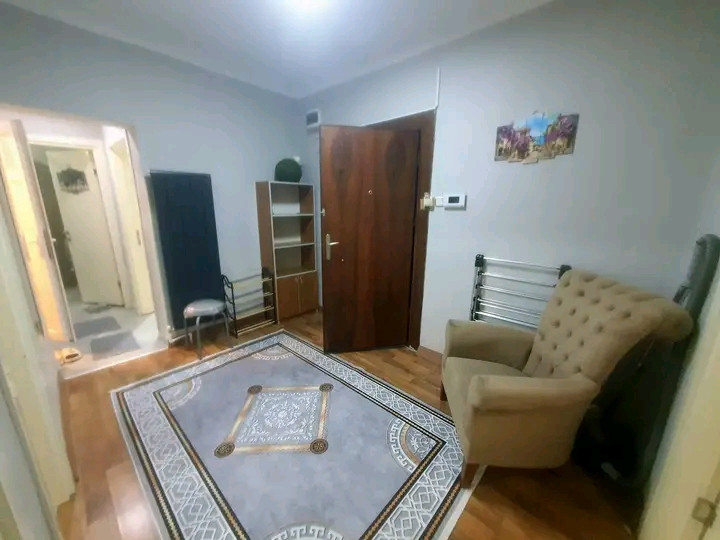 A furnished 2+1 apartment (two bedrooms and a living room) is available on the ground floor.
