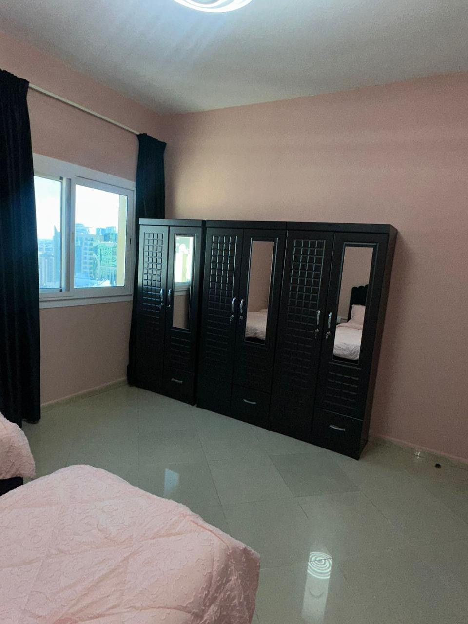 One triple bed available for 900