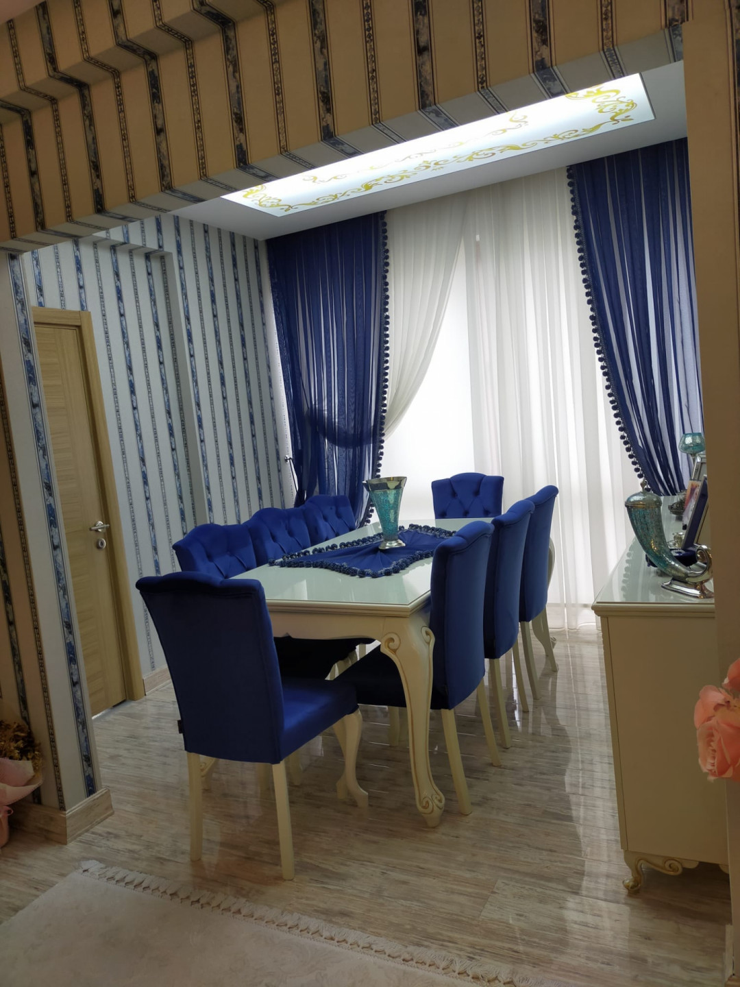 Furnished duplex apartment on the 9th floor