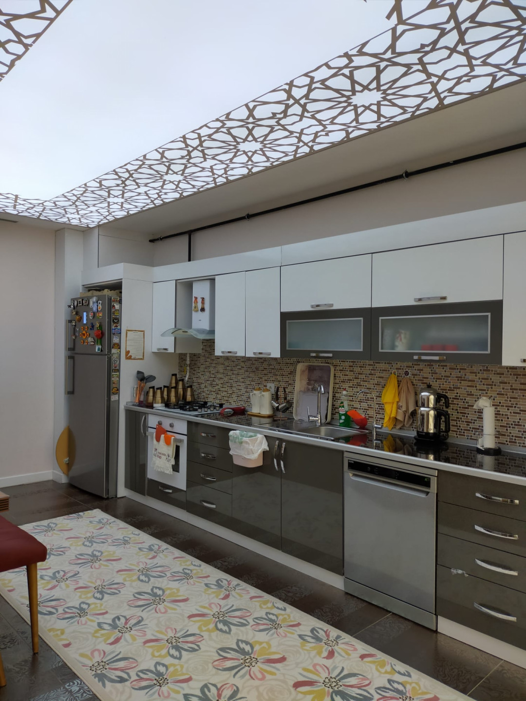 Furnished duplex apartment on the 9th floor
