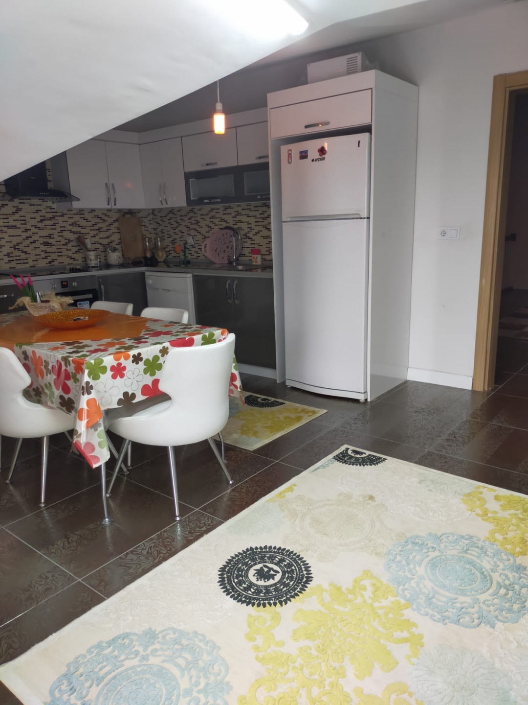 Furnished duplex apartment on the 9th floor