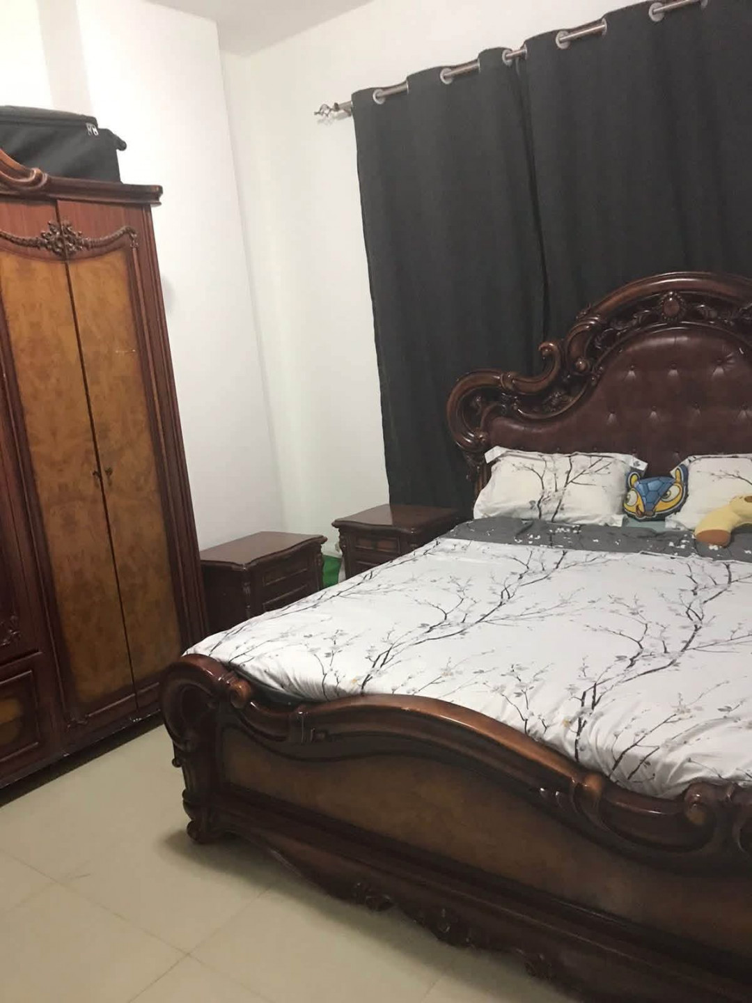 First occupancy apartment, one bedroom and living room