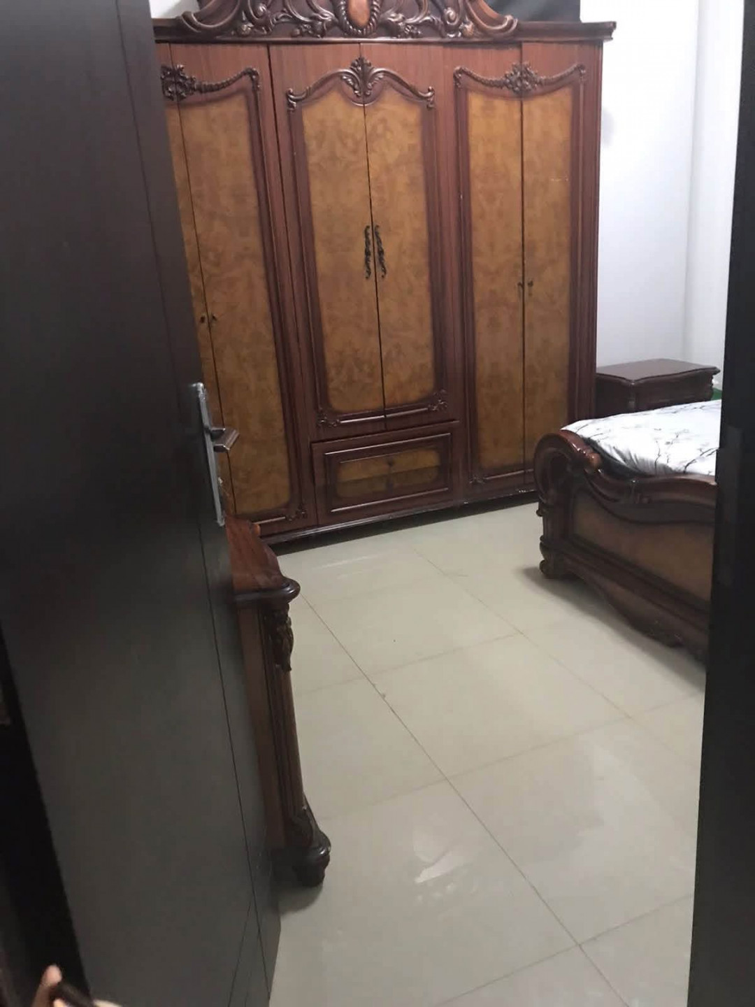 First occupancy apartment, one bedroom and living room