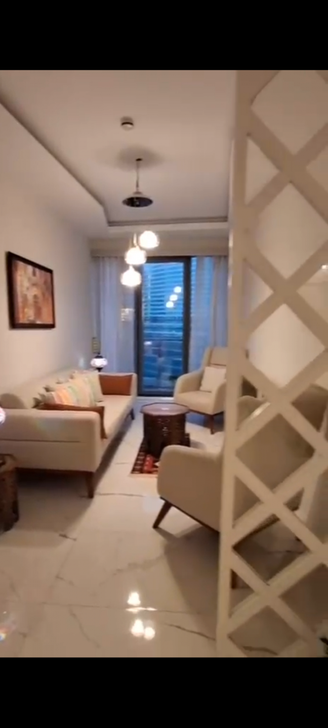 Four-room apartment with a large living room