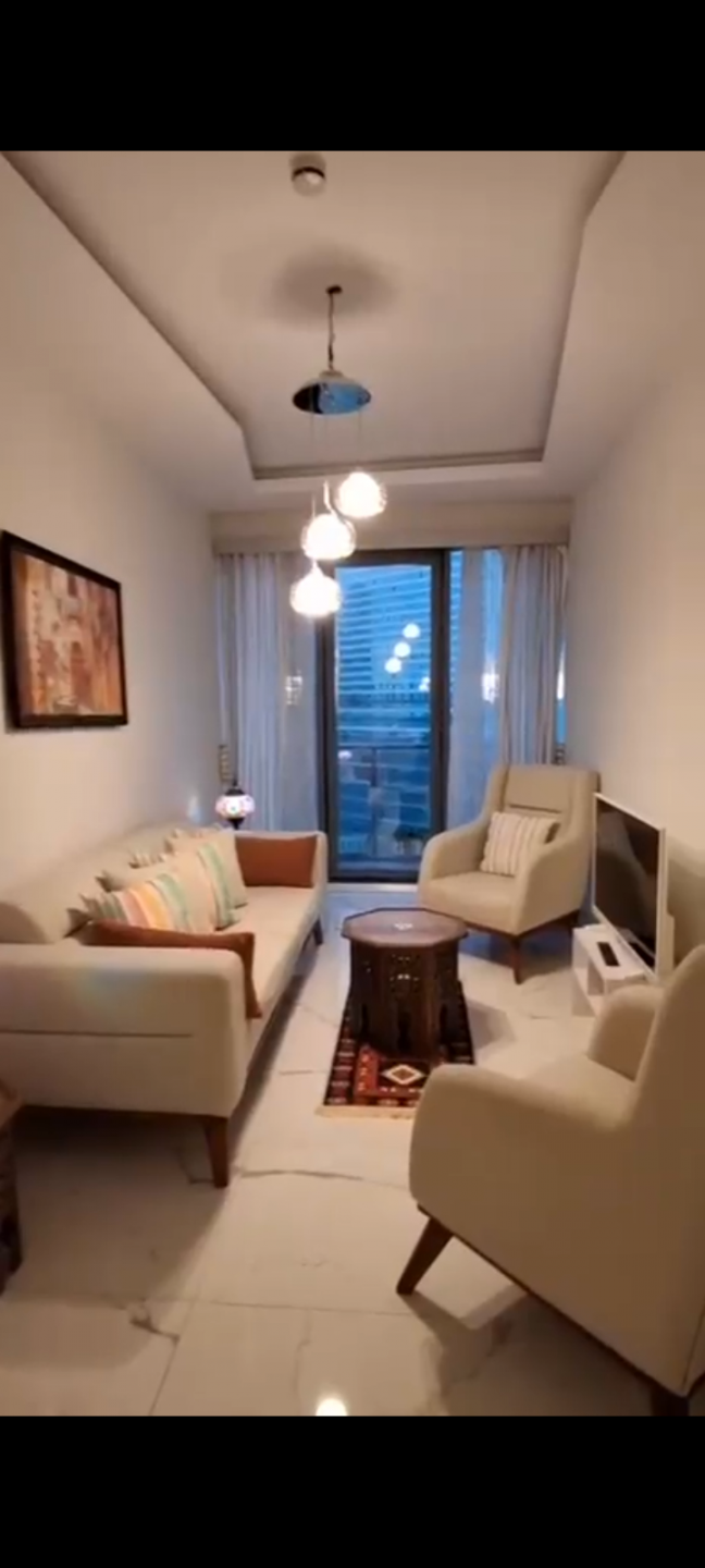 Four-room apartment with a large living room