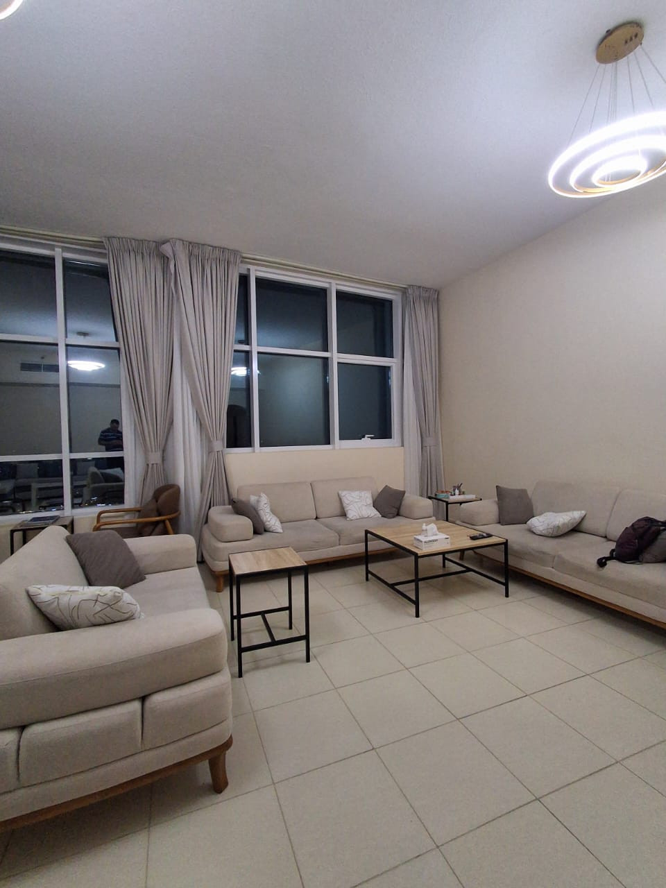 Apartment with a distinctive sea view, first occupancy, very spacious living room with private bathroom