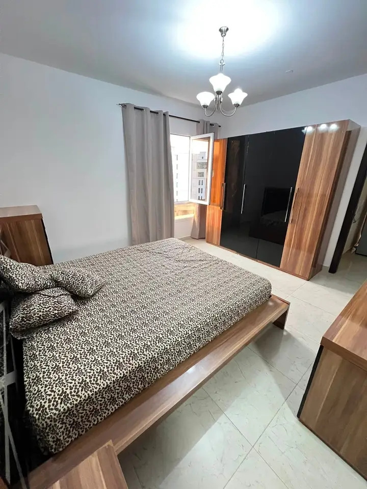 Excellent furnished apartment, one bedroom, living room, and kitchen