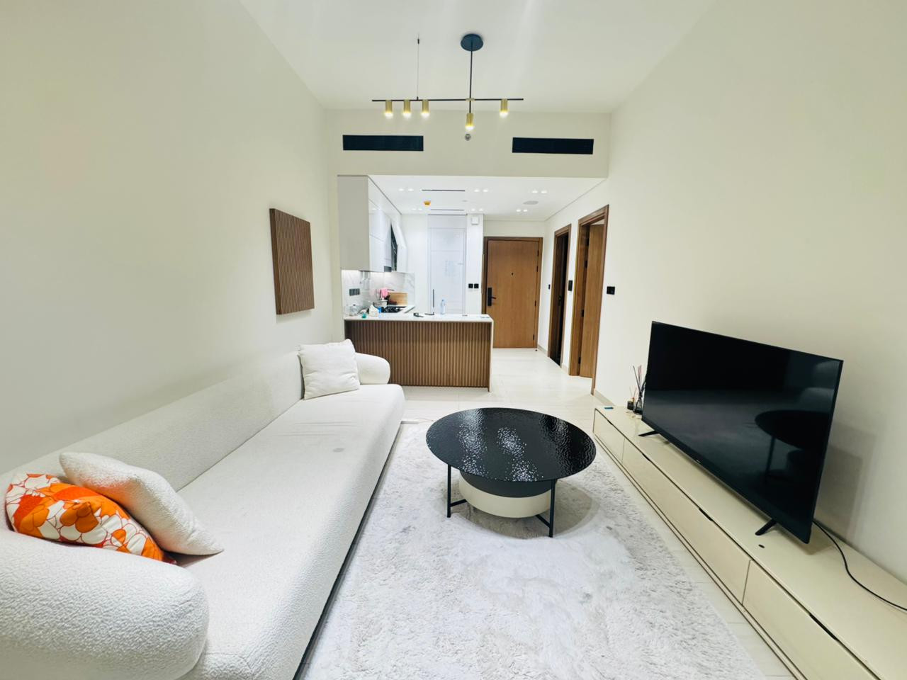 Luxury apartment with a large balcony