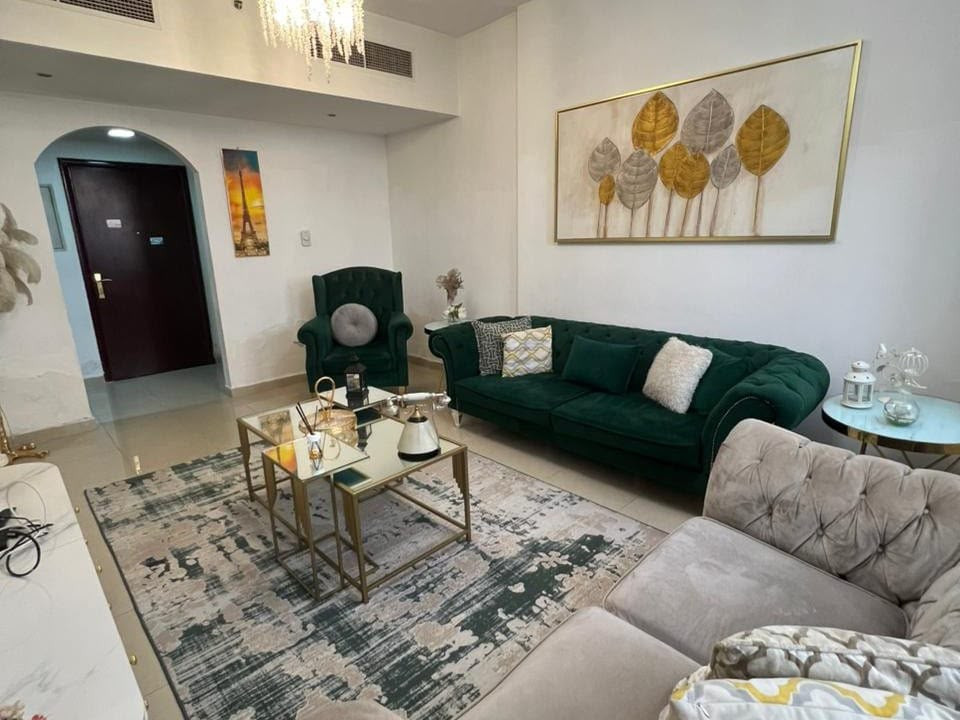 Luxury apartment with a large balcony in Khan