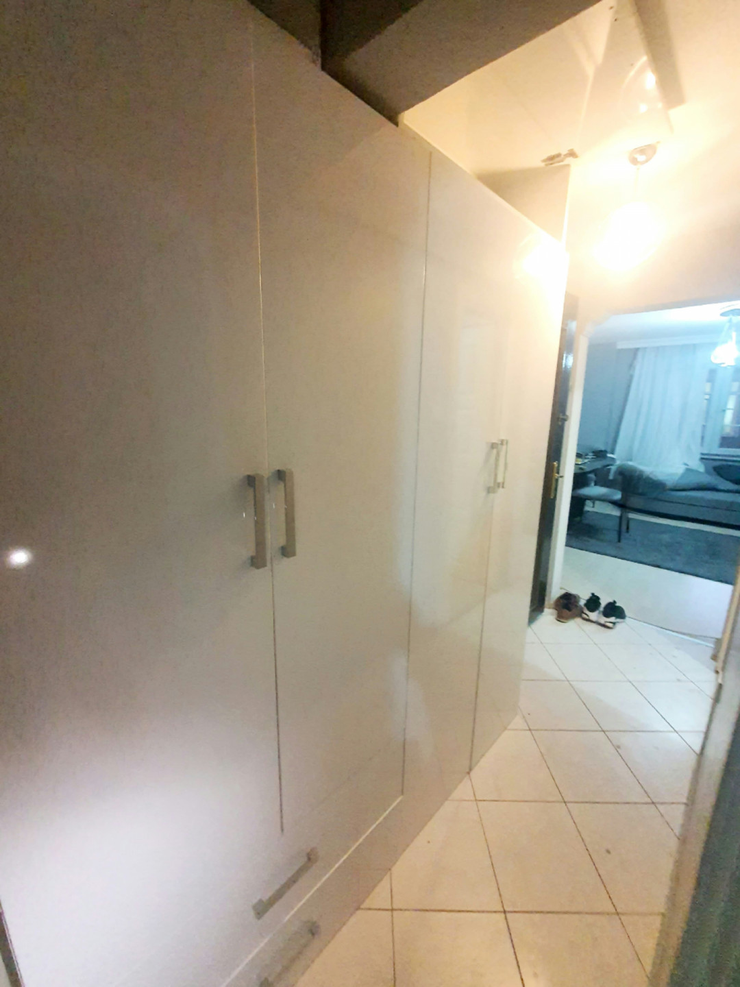 One-bedroom apartment, living room, top floor