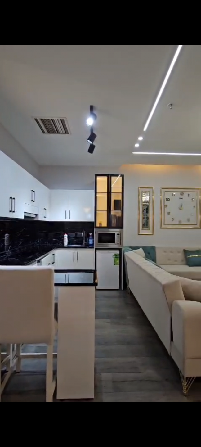 Furnished and air-conditioned one-bedroom apartment