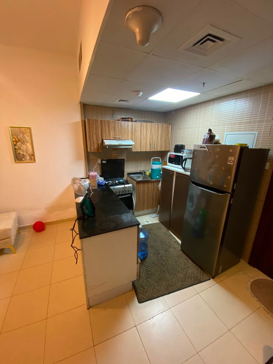Furnished one-bedroom apartment