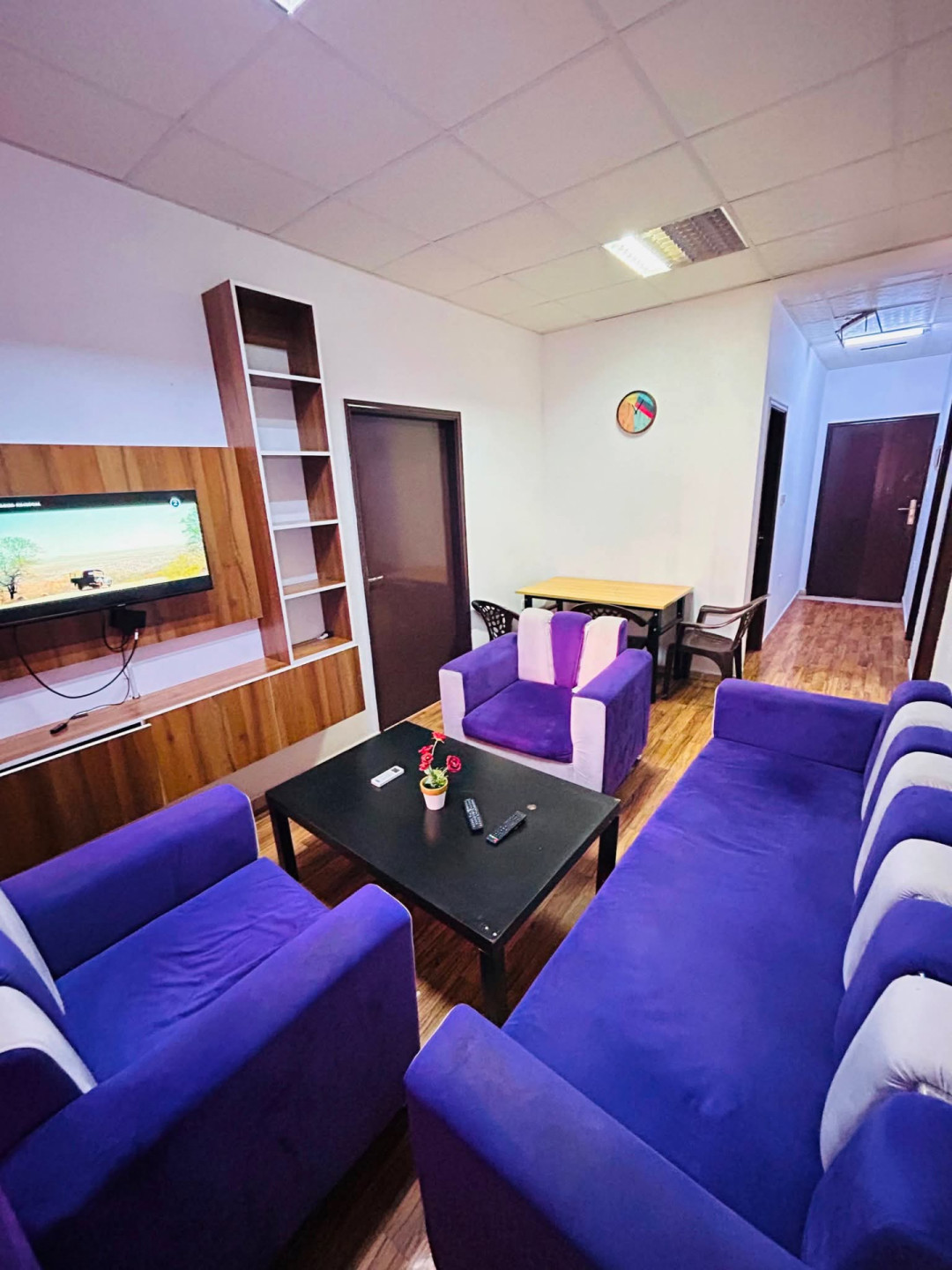 Two-bedroom apartment with a living room