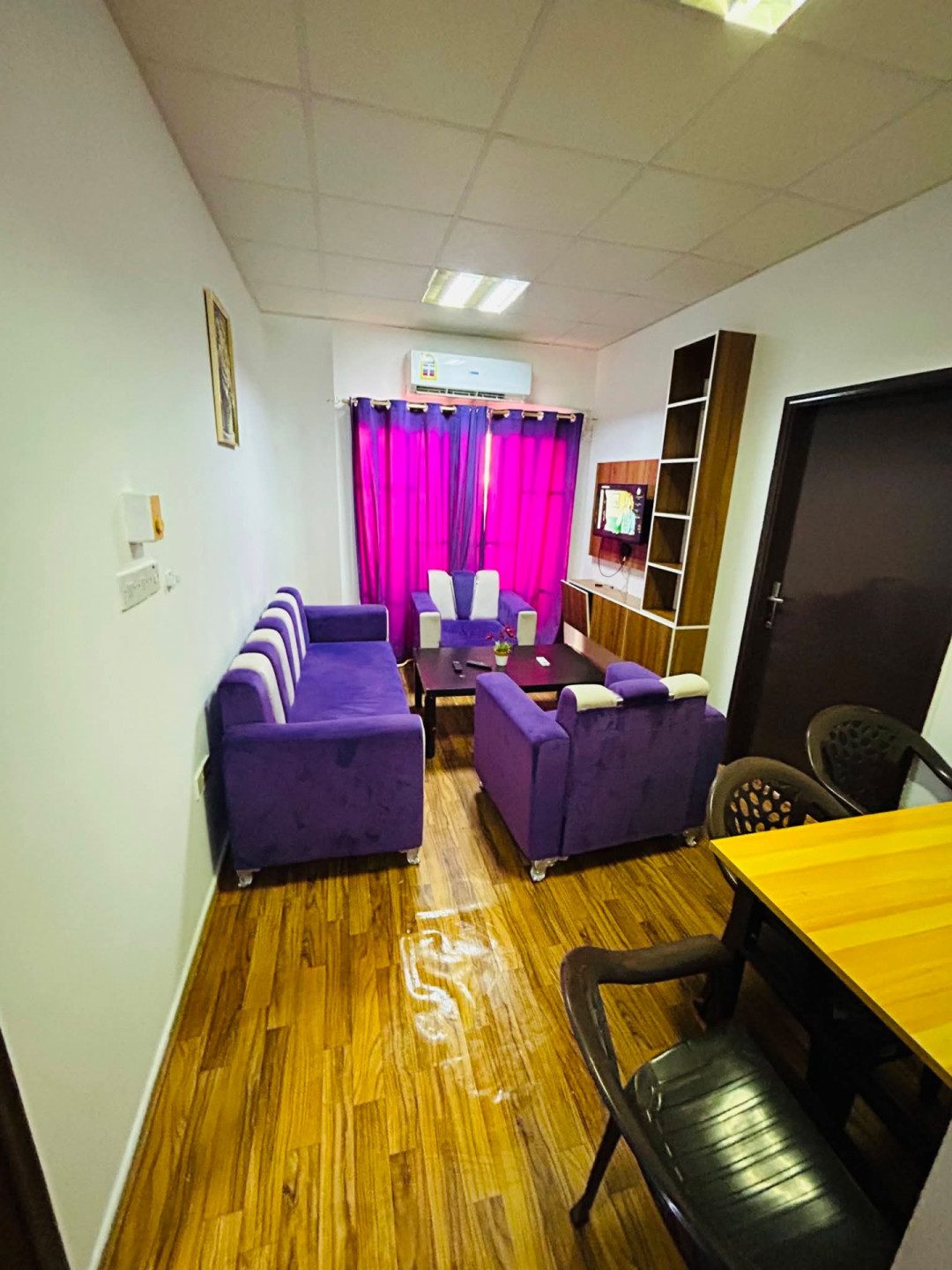 Two-bedroom apartment with a living room