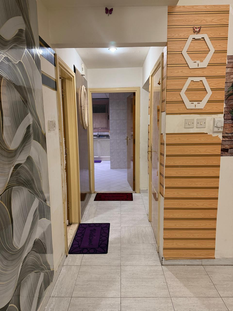 Two-bedroom apartment with a living room in Ajman