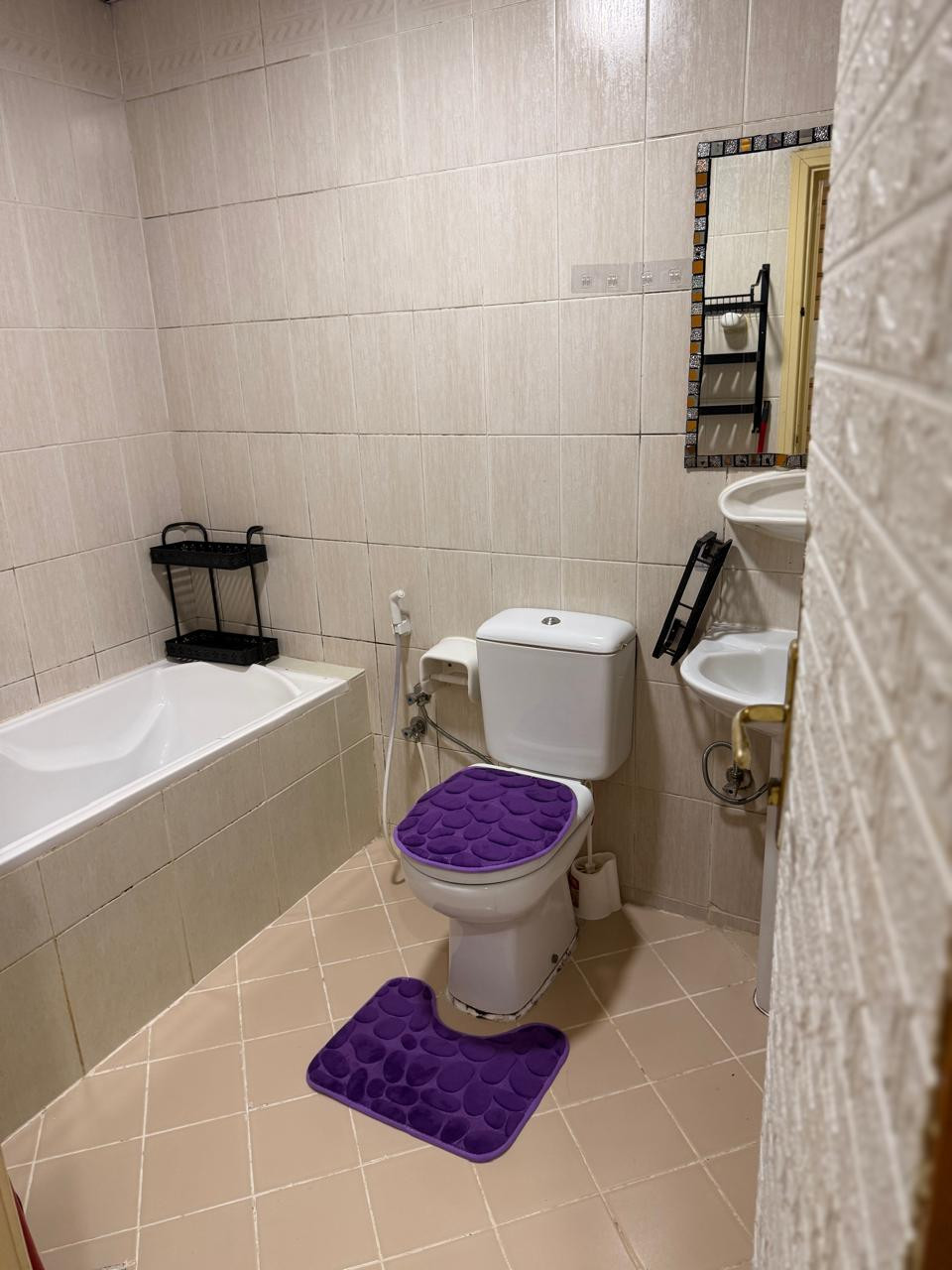 Two-bedroom apartment with a living room in Ajman