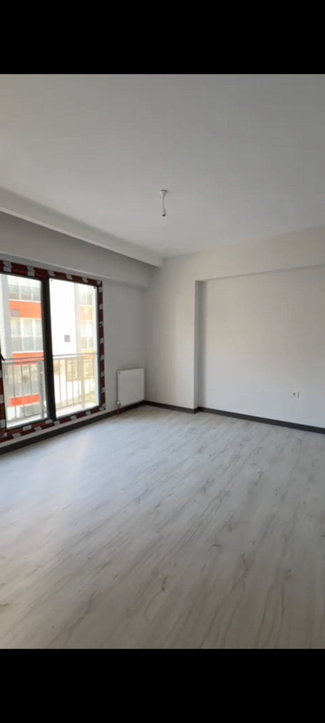 Two-bedroom apartment with a living room, unfurnished