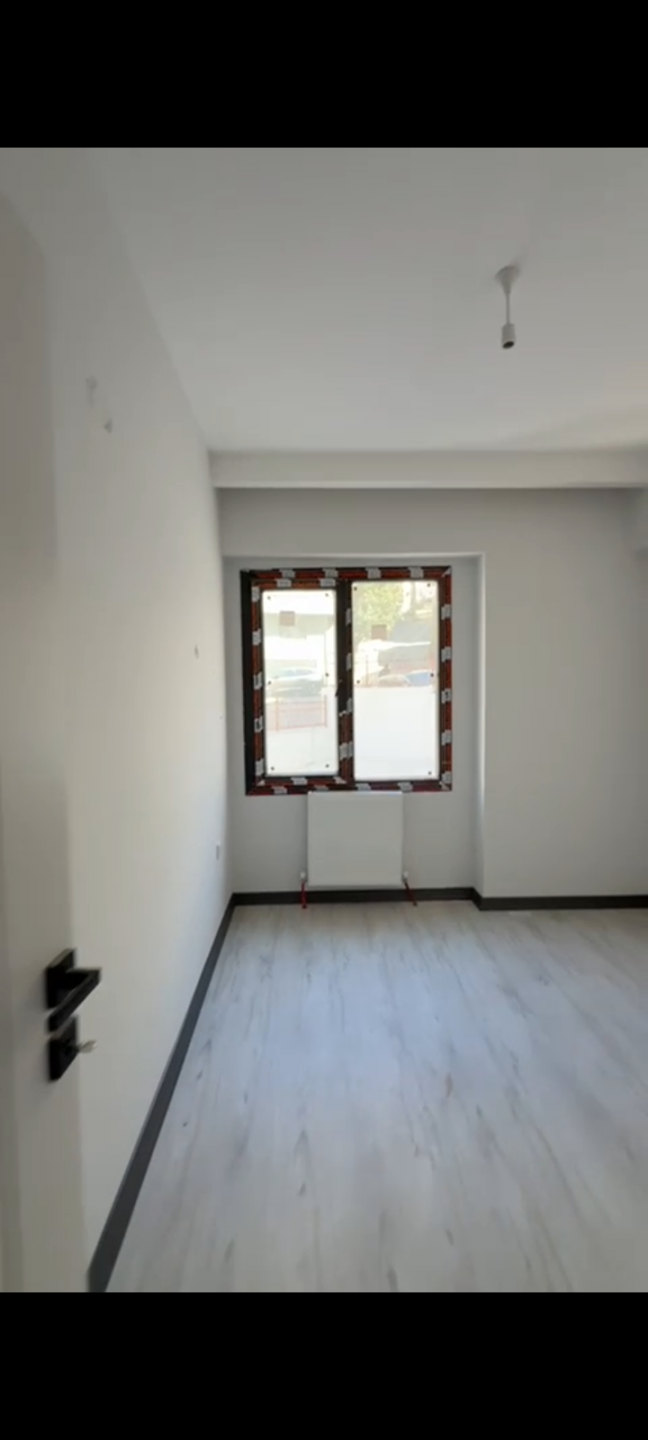 Two-bedroom apartment with a living room, unfurnished