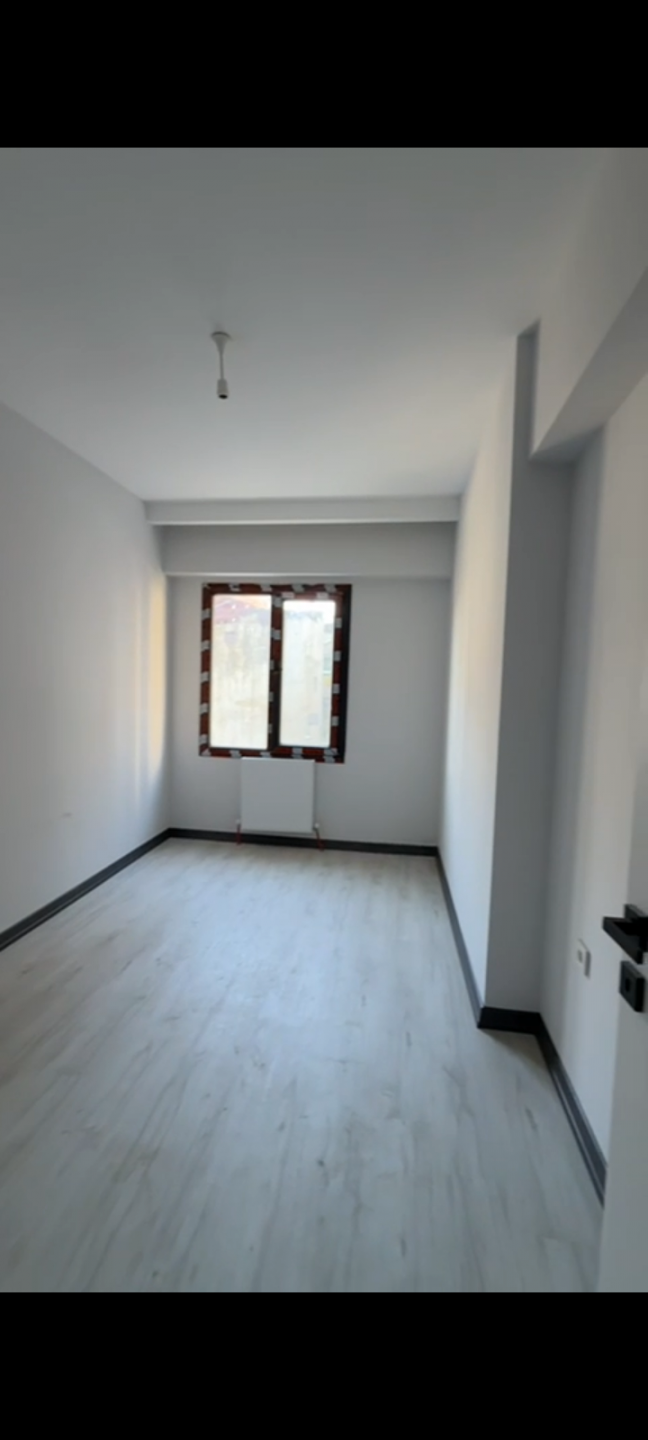 Two-bedroom apartment with a living room, unfurnished