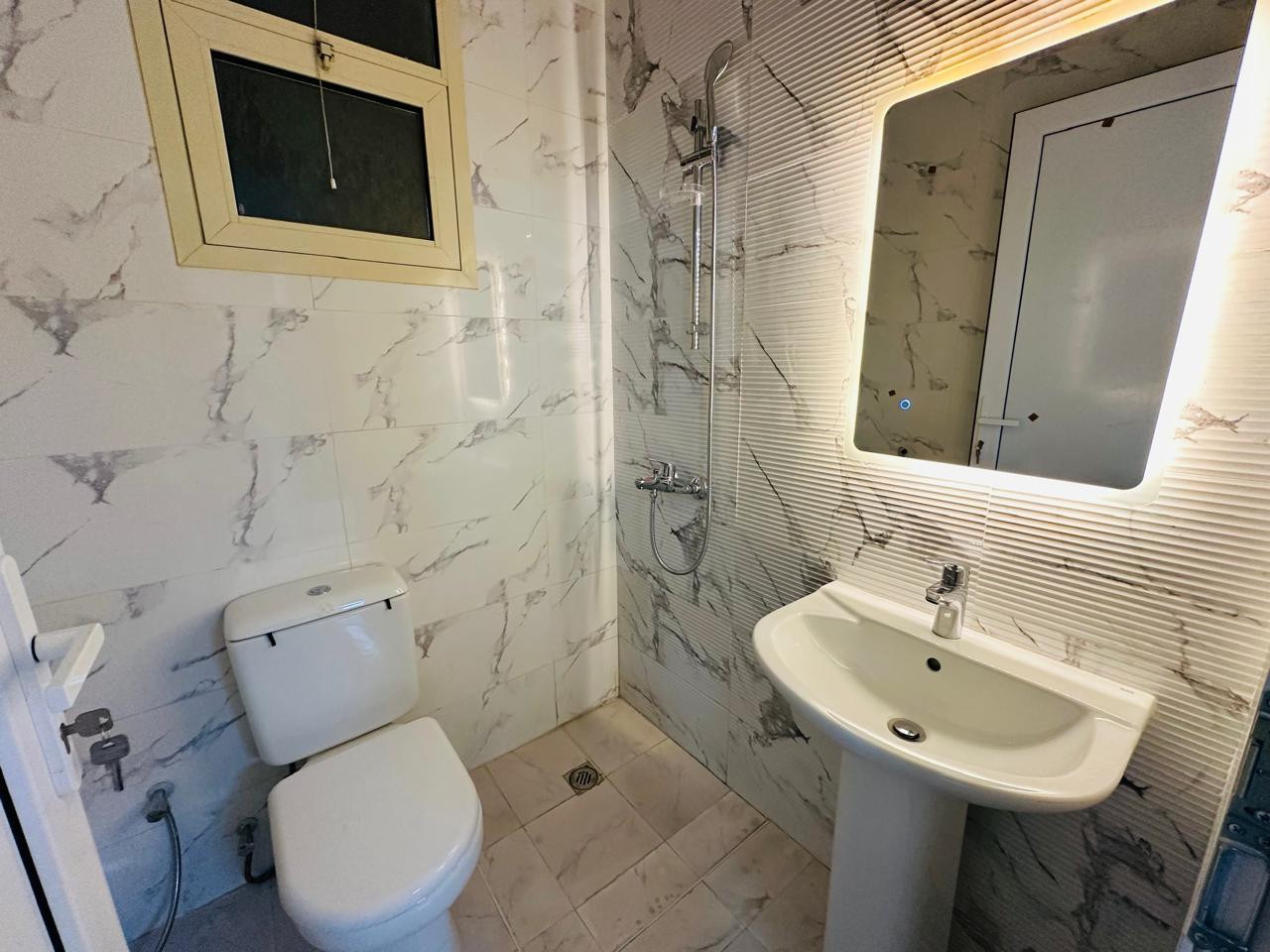 Two-bedroom apartment with a living room for rent